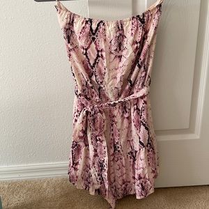 She&Sky Snakeprint Romper